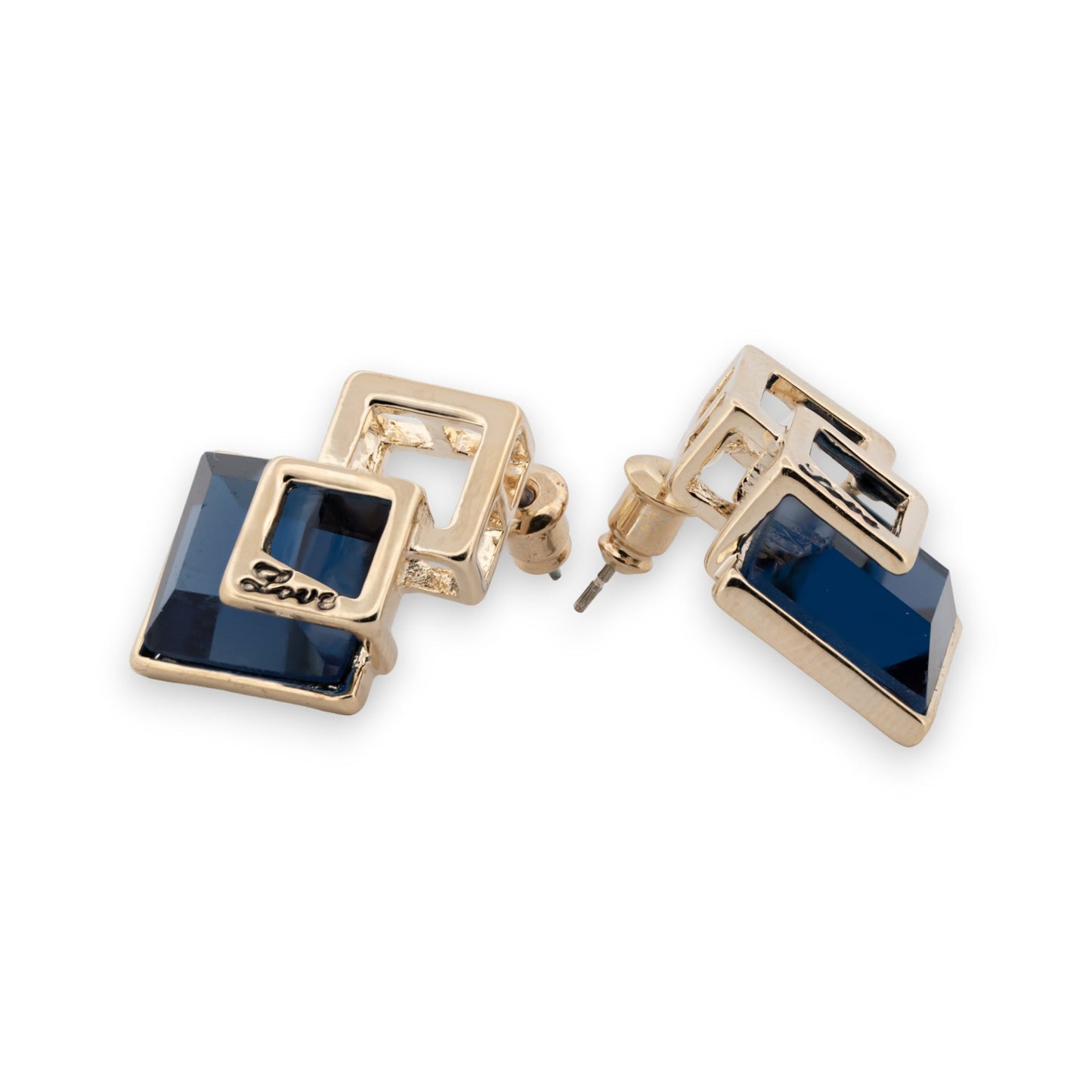 Boucles d'oreilles chic bijouterie dorée