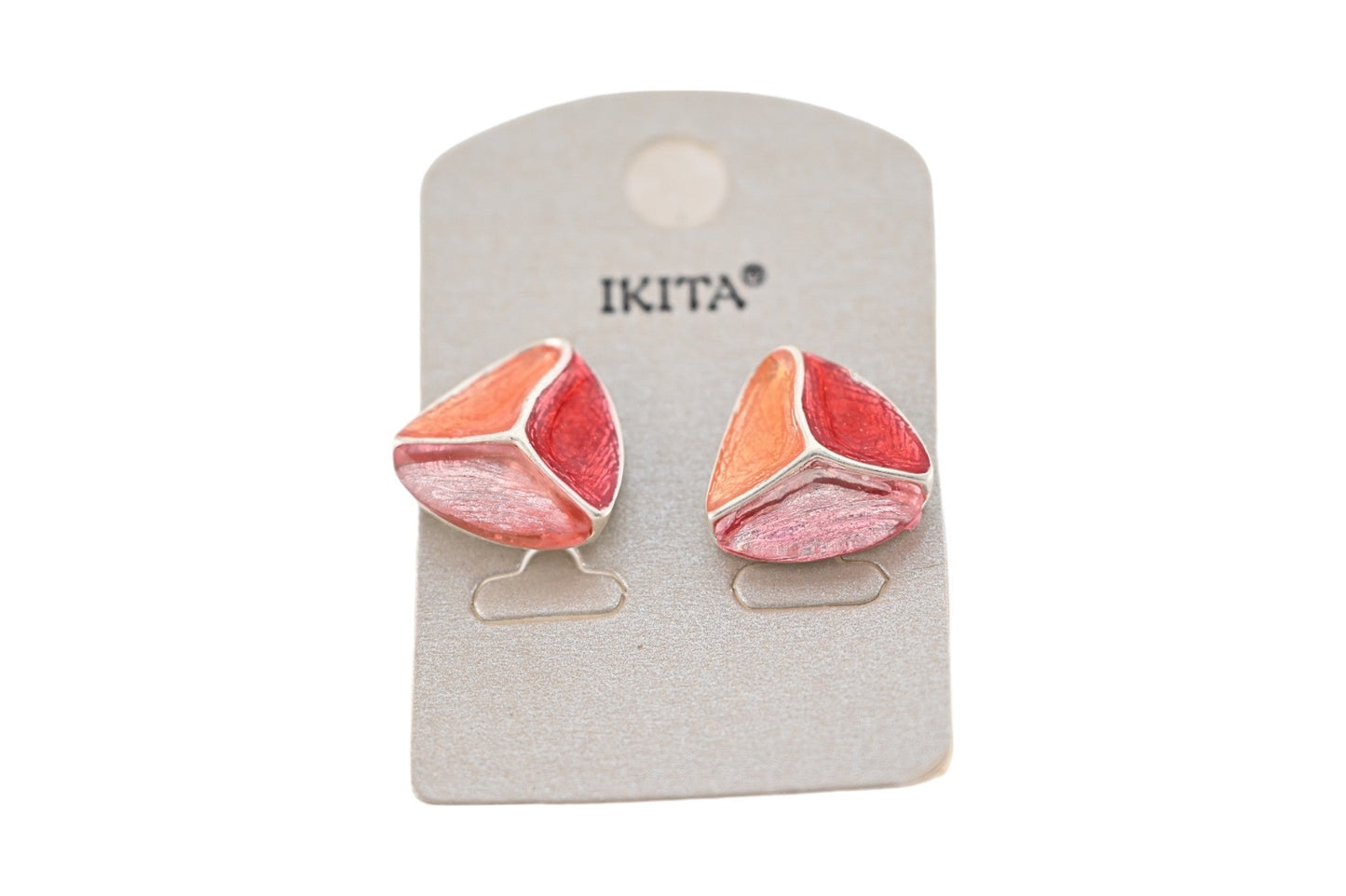 Dreifarbige Ohrringe von Ikita