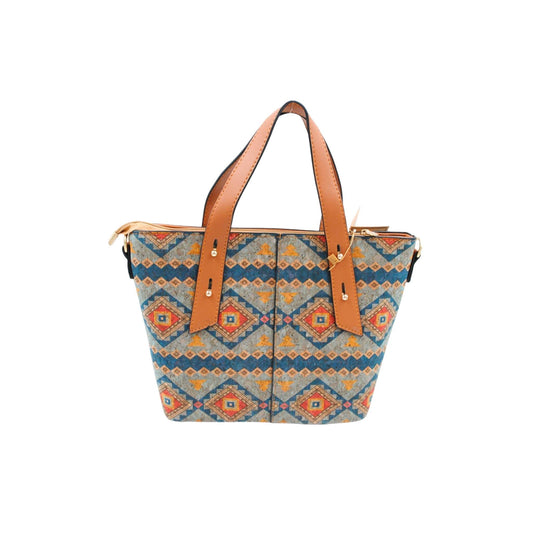 Korktasche mit ethnischem Muster