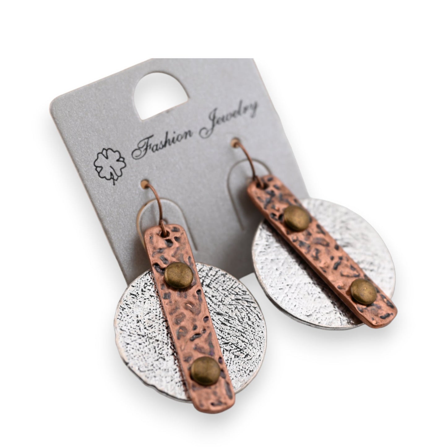 Rundes ethnische Ohrringe in 3 Farben