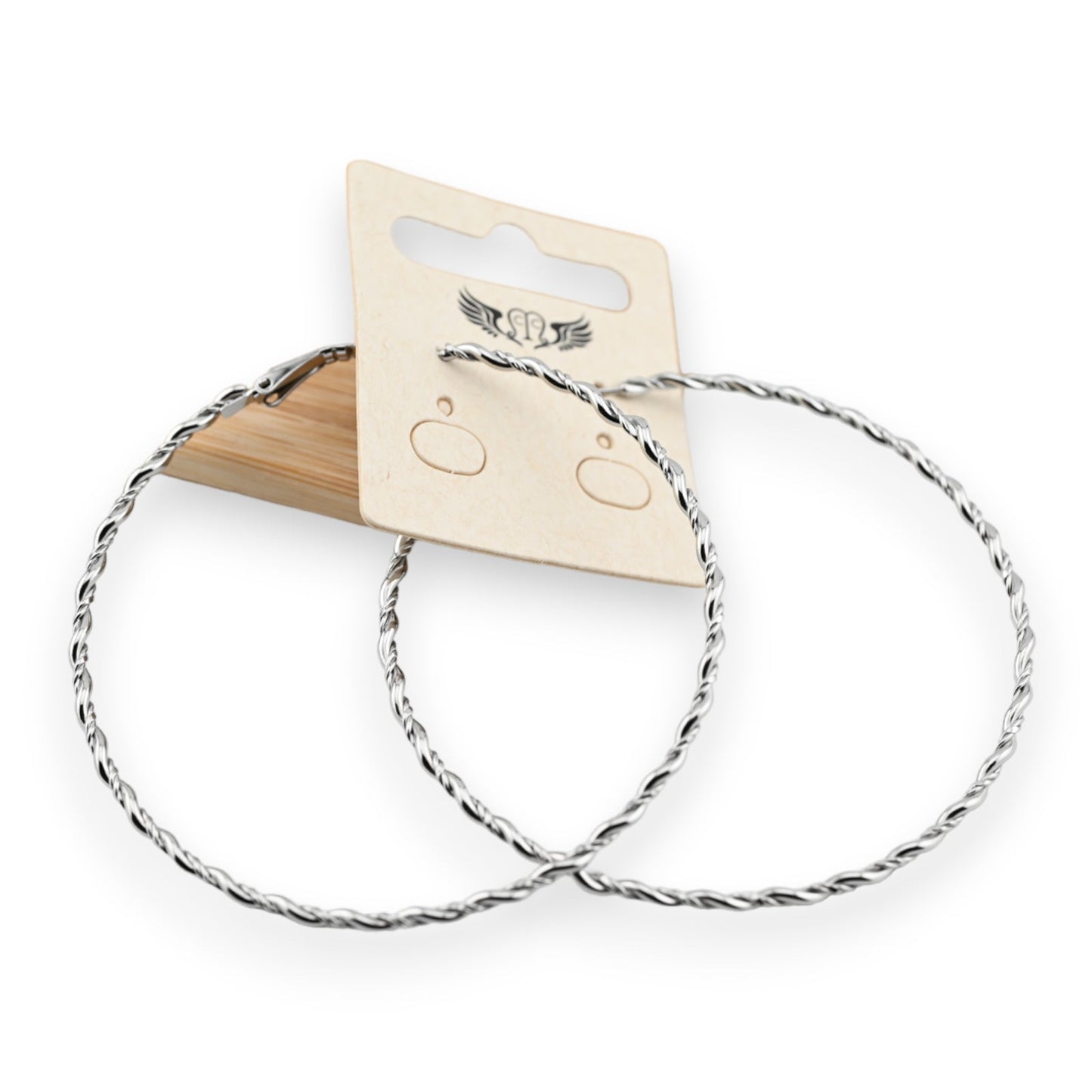 Ohrringe Creolen aus Silberstahl