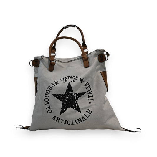 Vintage Handtasche Artigianale 1978 Stern