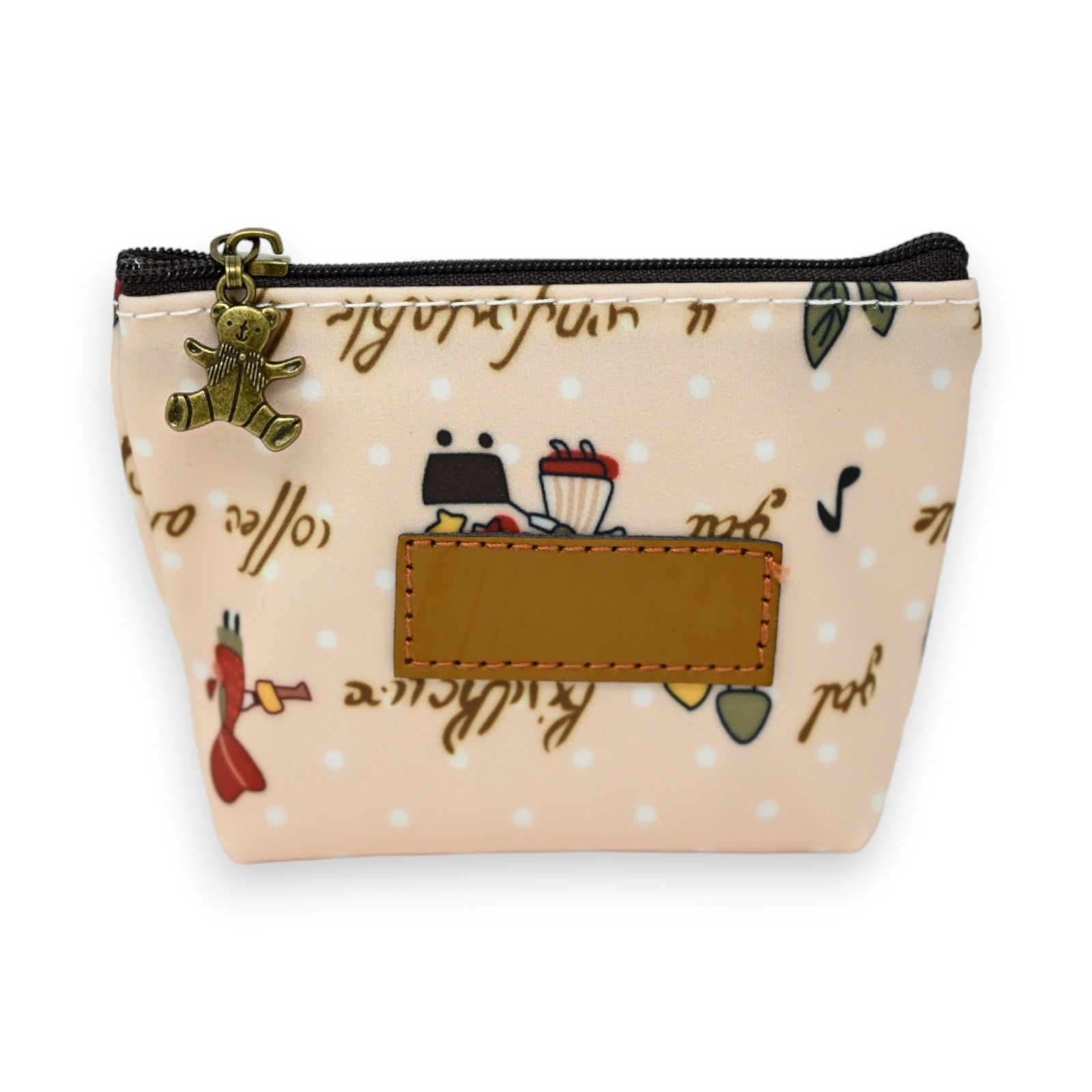 Geldbörse mit Rosenschreibmustern