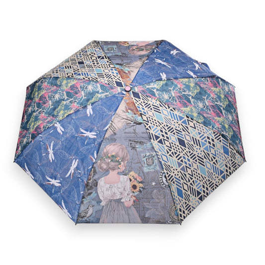 Regenschirm Sweet & Candy kleines Mädchen beim Spaziergang