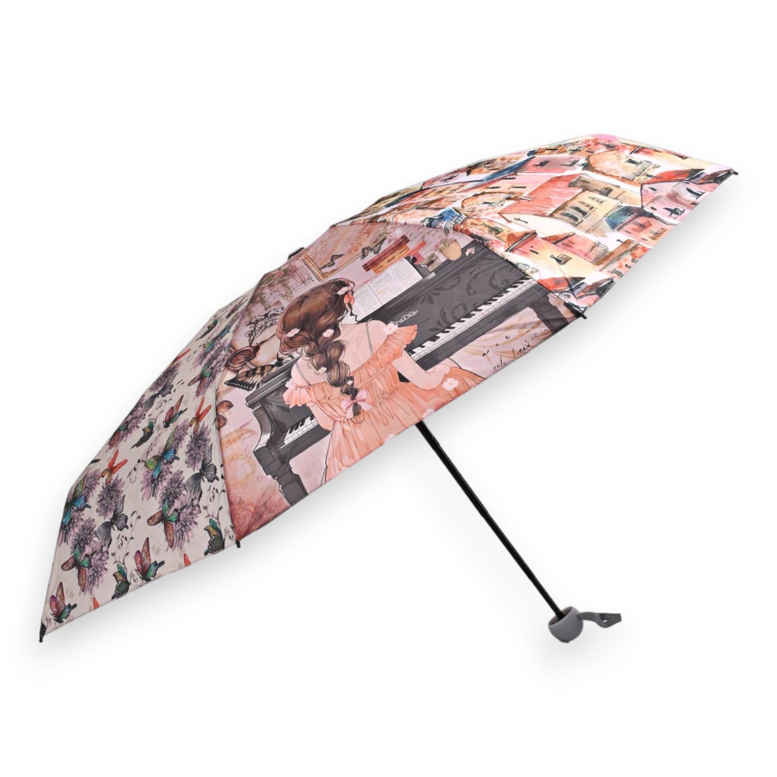 Regenschirm Sweet & Candy kleines Mädchen am Klavier