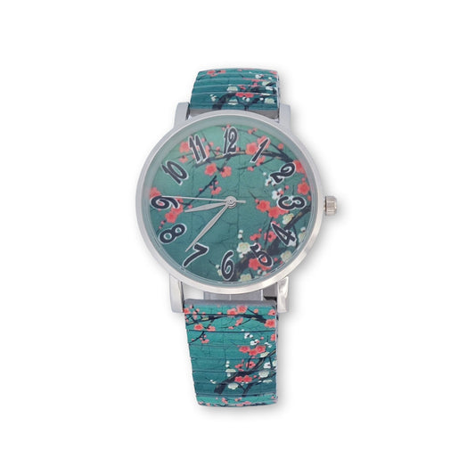 Frauen Uhr elastisch Japanisch Ernest E64001-009