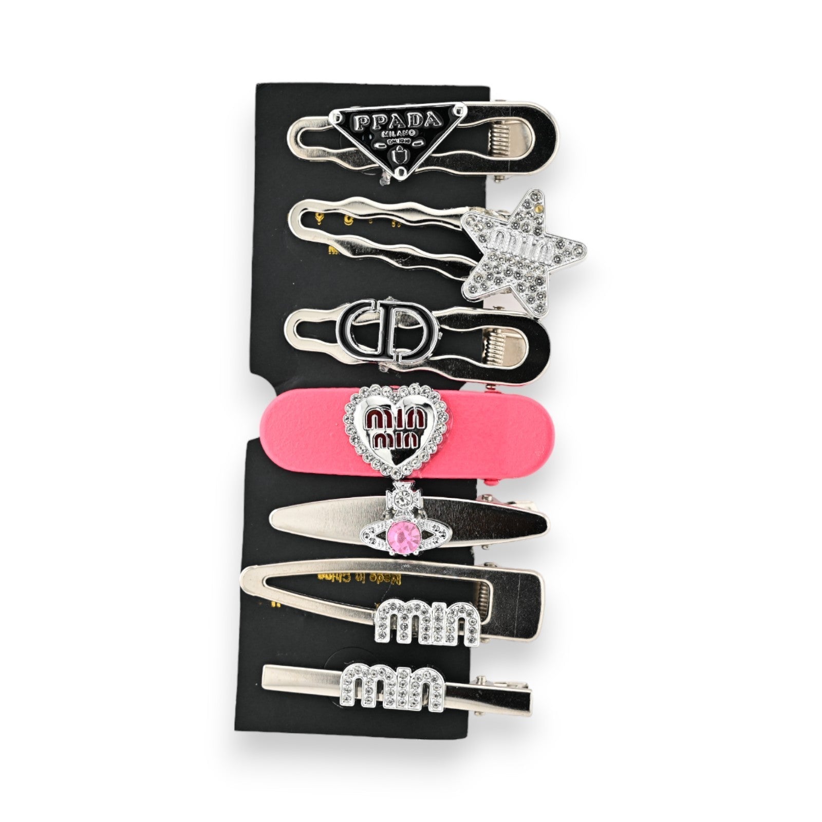 Set von 7 eleganten Haarspangen