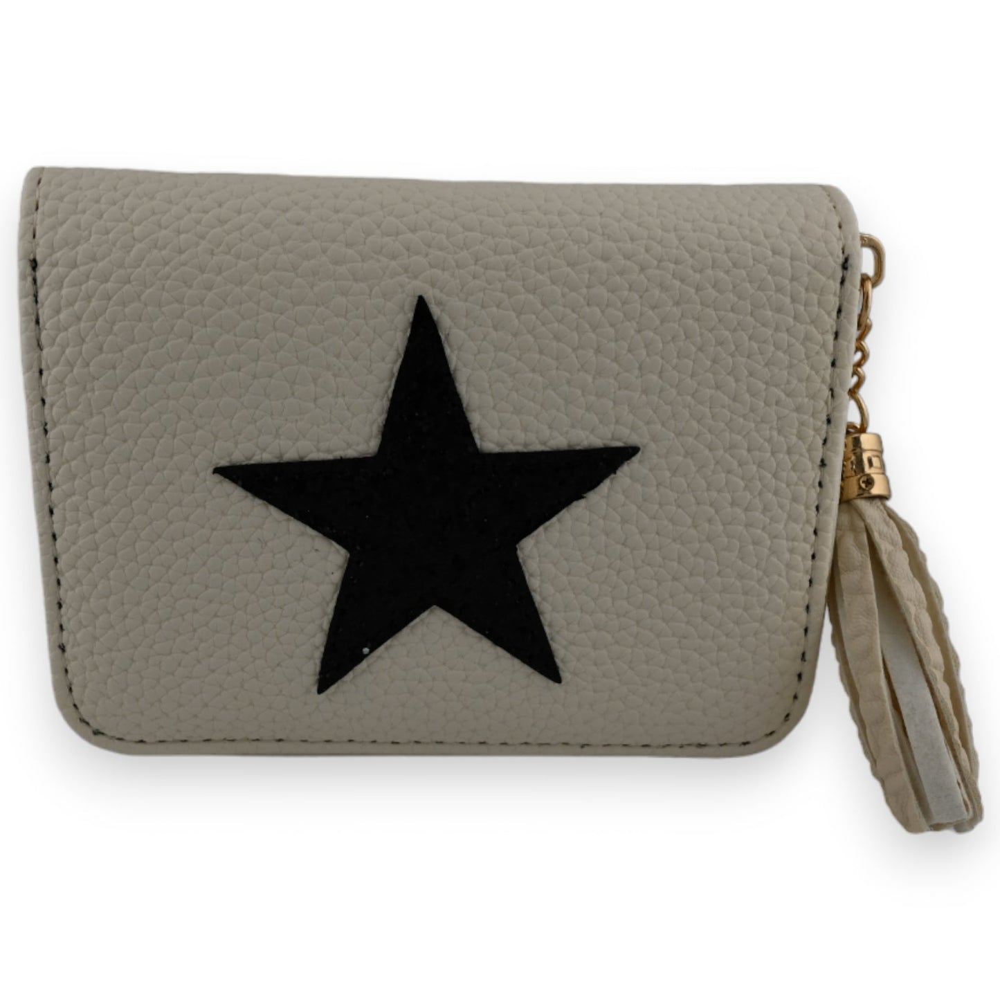 Ecru-farbene Sterntasche