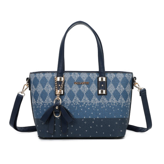 Starre Handtasche Gallantry marineblau