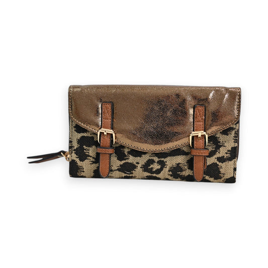 Geldbörse Mélanie Paris Bronze Leopard