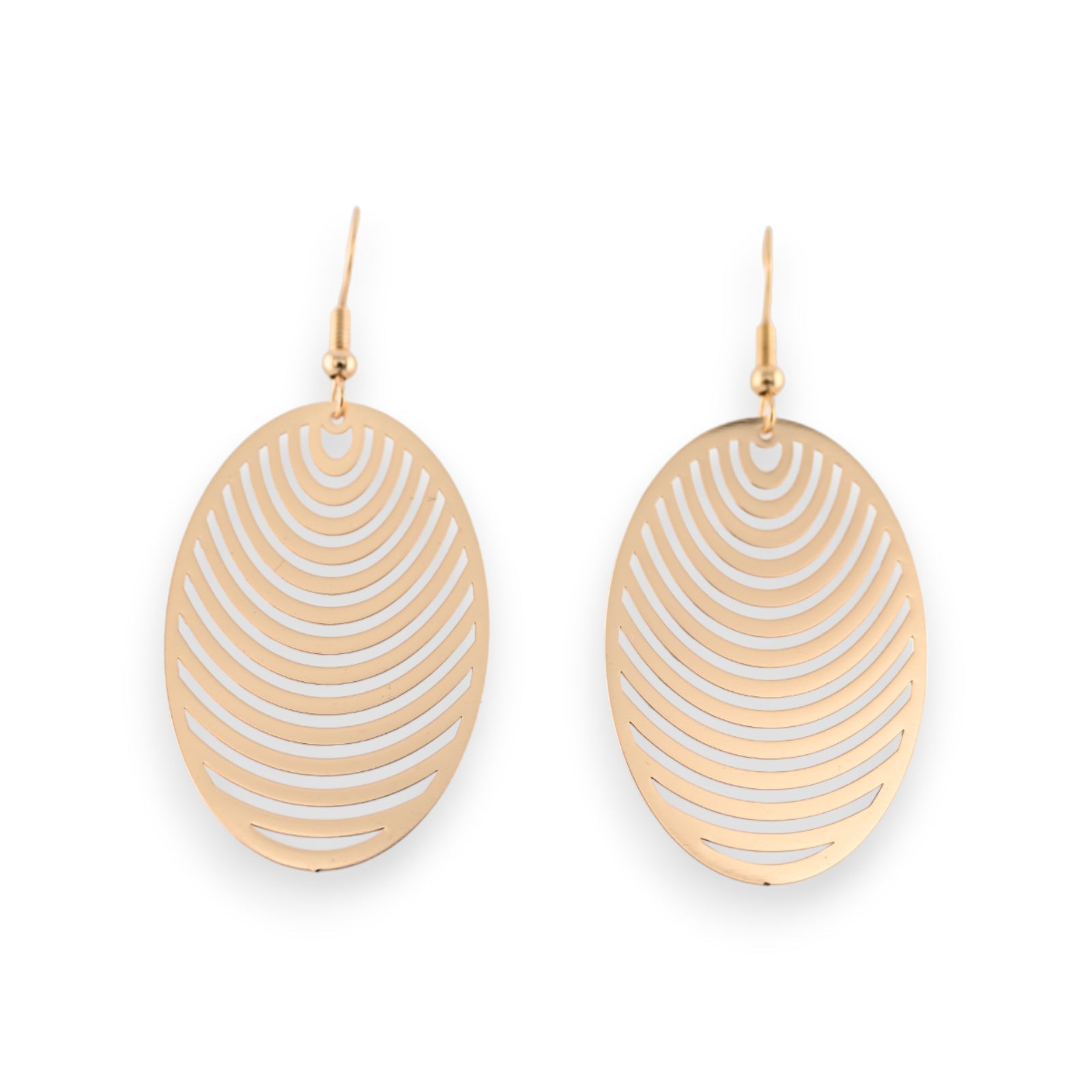 Goldene Ohrringe Aura