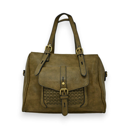 Handtasche Mandoline Khaki