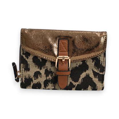 Portemonnaie Leopard Bronze Melanie Paris