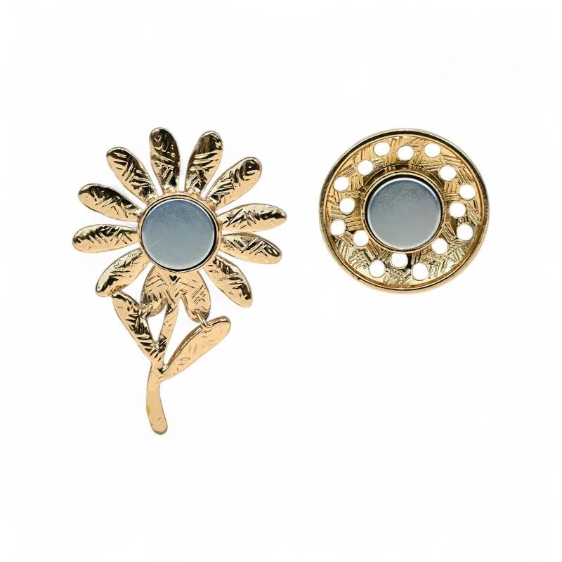 Magnetische Blumenbrosche - magnetischer Schmuck