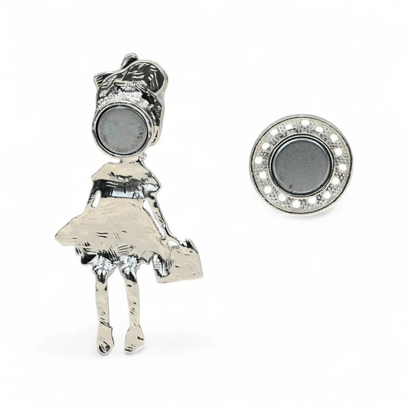 Magnetische Brosche magnetischer Vintage-Schmuck