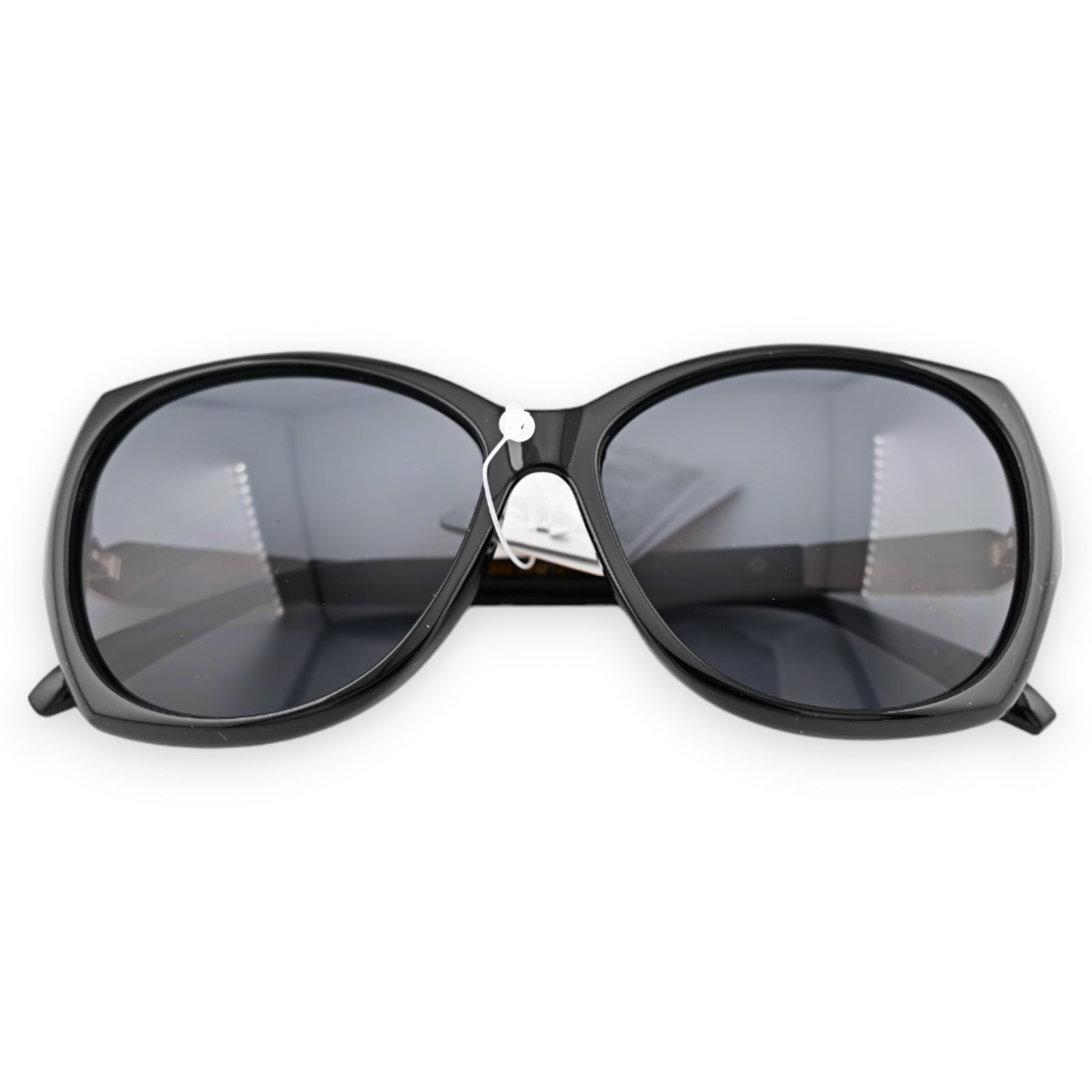 Sonnenbrille, großes Modell, golden verzierte Bügel