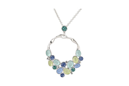 Blaue Wabenkette von Ikita
