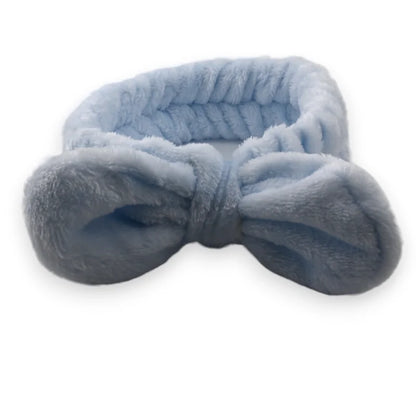 Hellblaues gepolstertes Make-up-Stirnband